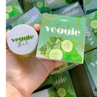 เจลผักพักหน้า เจลผัก Veggie Organic Gel เจลผักพักหน้า ครีมผัก Veggie organic gel กู้ผิวติดสาร ลดการอักเสบของสิว