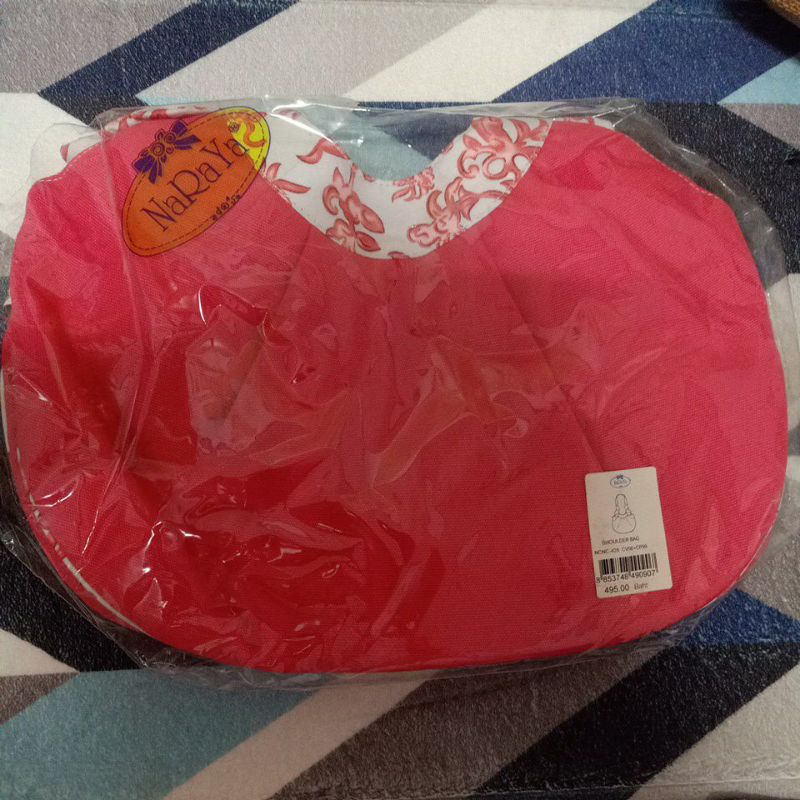 กระเป๋าถือของNarayaแบบผ้าผู้หญิงสีชมพูNaraya