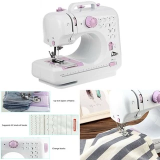 จักรเย็บผ้าไฟฟ้าไร้สาย12 ตะเข็บ Electric sewing machine ควบคุมความเร็วได้ 2 ระดับ