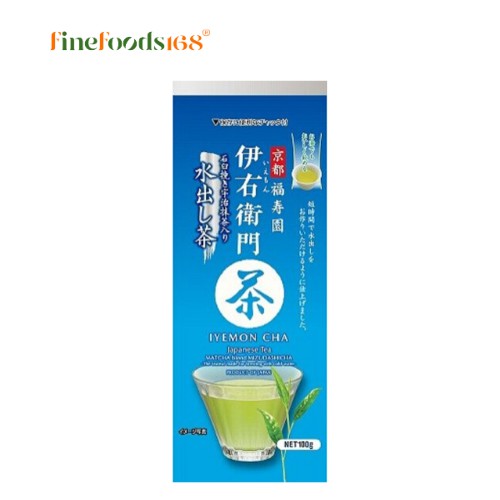 อิเอมอน มัทชะ อิริ มิซุดาชิฉะ (ชาเขียวญี่ปุ่น) 100 กรัม Iyemon  Matcha Iri Mizudashicha 100 g.