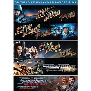 Starship Troopers สงครามหมื่นขาล่าล้างจักรวาล ภาค 1-5 DVD Master พากย์ไทย