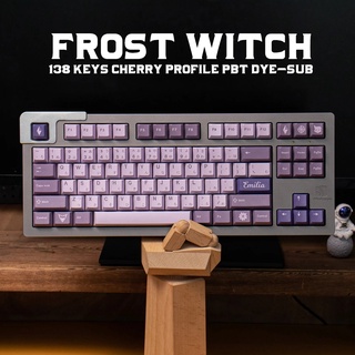 Gmk Clones ปุ่มกดคีย์บอร์ด 130 คีย์ PBT DYE-SUB สไตล์ญี่ปุ่น สําหรับคีย์บอร์ดเกมมิ่ง MX Switch