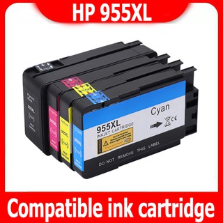 HP 955 หมึก HP 955XL สีดำ HP955XL สีดำ HP 955 XL ตลับหมึกสำหรับ HP Pro 7740/8210/8216/8710/8720/8725/8730/8740