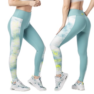 Zumba Dance Co. High Waisted Panel Ankle Leggings (กางเกงเลกกิ้งออกกำลังกายซุมบ้า)