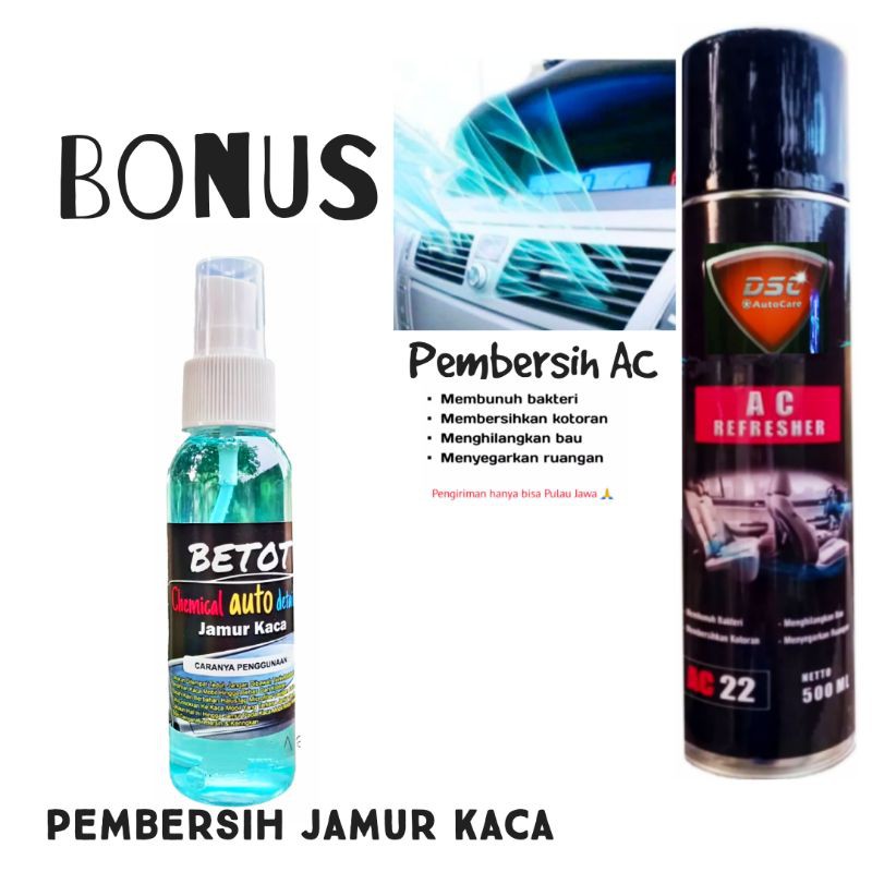AC Refresher DSC 500 ml Car AC Refresher \ Car AC Grille Cleaner/ทําความสะอาดกลิ่นไม่พึงประสงค์