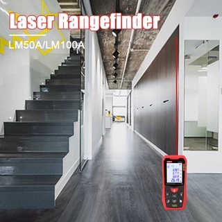 UNI-T LM50A เครื่องวัดระยะแบบเลเซอร์ 50 เมตร เลเซอร์วัดระยะทางดิจิทัล วัดระยะเลเซอร์ LM50 ยูนิที