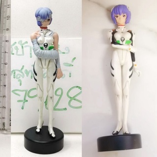 (แท้/กาชาปอง/มือ2) BANDAI Gainax project eva Ayanami Rei gashapon อายานามิ เรย์ อีวานเกเลี่ยน