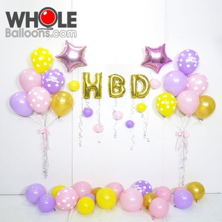 Wholeballoons - ลูกโป่ง DIY วันเกิด 08012  ลูกโป่งตกแต่งพร้อมจัดงานปาร์ตี้
