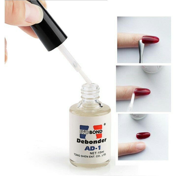 ✨น้ำยาละลายกาว✨ น้ำยาถอดpvc น้ำยา debonder น้ำยาถอดเล็บปลอม ถอดเล็บPVC ขนาด 10 ml
