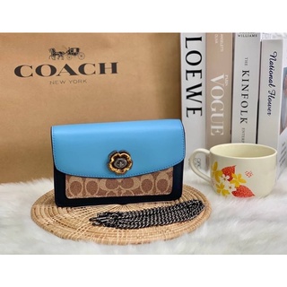 COACH PARKER CLUTCH//CROSSBODY BAG ((1680))