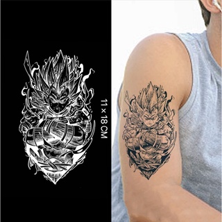 【Mars Tattoo】ใหม่ สติกเกอร์รอยสักชั่วคราว ลายอนิเมะ Dragon Ball D199 2 สัปดาห์ ติดทนนาน