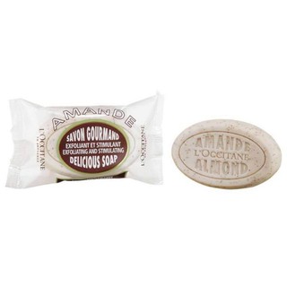 LOccitane Savon Gourmand Delicious Soap 50g สบู่สครับผิวสูตรอัลมอนด์