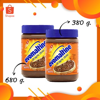 โอวัลตินครันชี่​ โอโวมอลติน 🍫🍫 ครันชี่ Ovomaltine​ 380g/680g หมดอายุ 03.2023