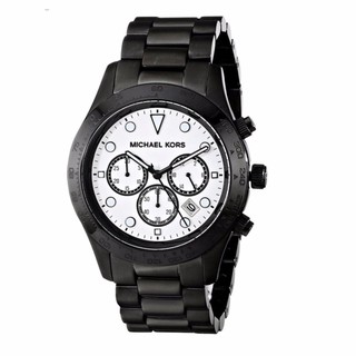 Michael kors men Uhr Layton นาฬิกาข้อมือ ผู้ชาย MK6083 stainlesswatch สีดำ