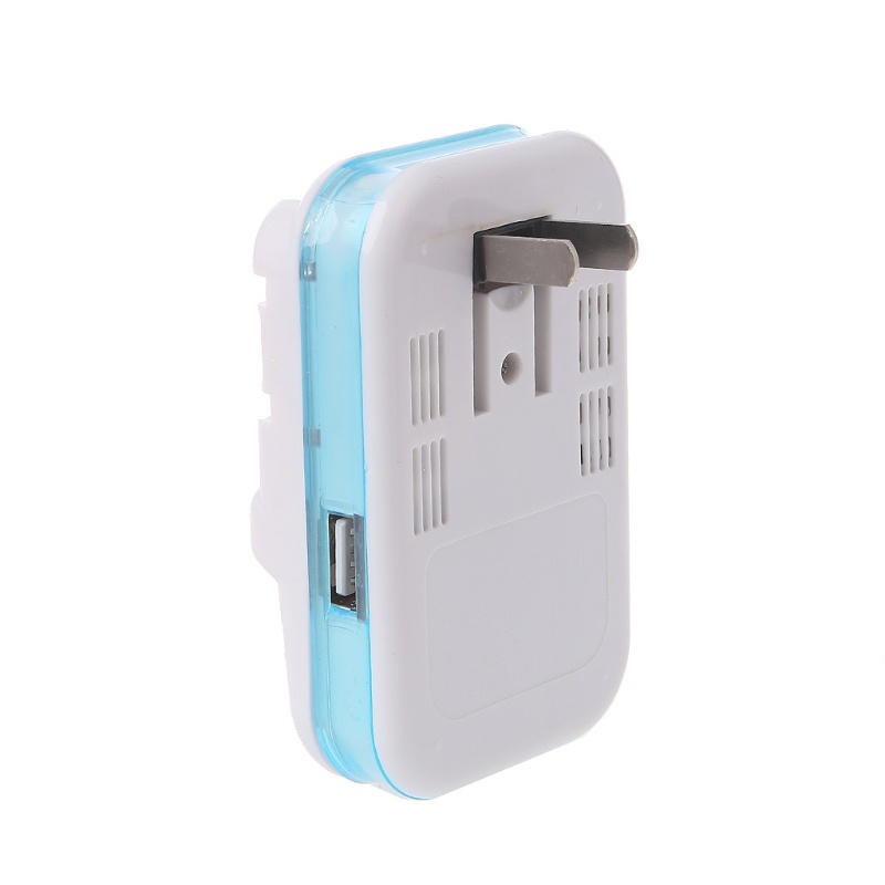 Bett 2 Slot LIR2032 เครื่องชาร์จปุ่มจอแสดงผลดิจิตอล LCD พอร์ต USB US Plug