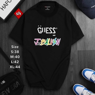 guess เสื้อยืดแขนสั้น