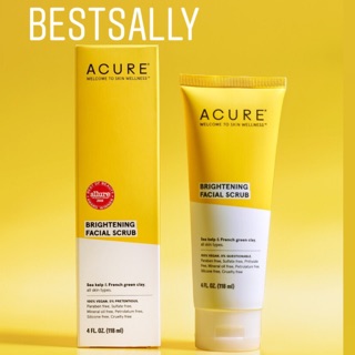 Acure Brightening Facial Scrub 118 ml