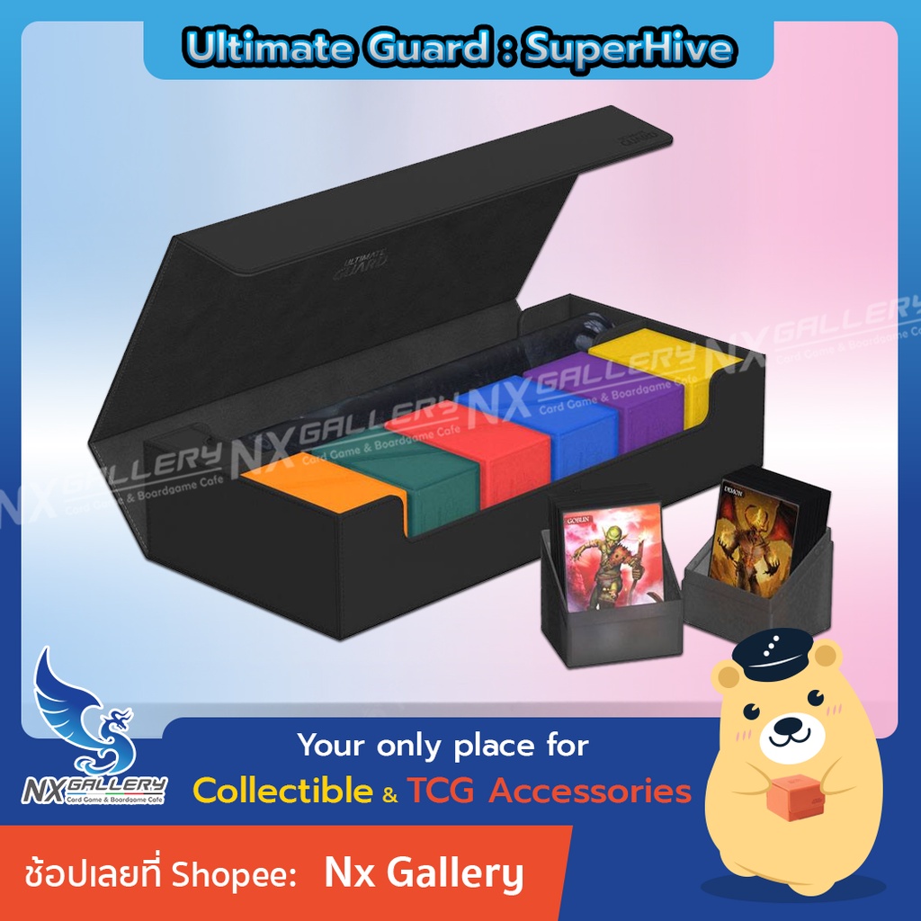 Ultimate Guard Boulder Deck Box กล่องเก็บเด็ค (สำหรับ โปเกมอนการ์ด