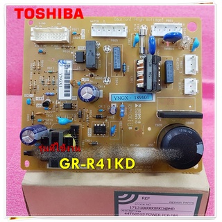 อะไหล่ตู้เย็นของแท้/เมนบอร์ดตู้เย็นโตชิบา/POWER PCB/TOSHIBA/44T60513/ใช้กับรุ่นGR-R41KD