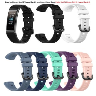 สายนาฬิกาข้อมือสําหรับ Huawei Band 4 Pro / Huawei Band 3 Pro / Huawei Band 3 ( ไม่มีรอย Huawei Band 4 / Honor )