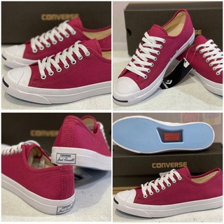 รองเท้าผ้าใบ Converes Jack Purcell CP OX -สีแดงเลือดหมู มีประกันสินค้า3เดือน สินค้านำเข้าแท้100%