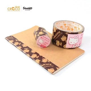 CROCO Sanrio Hello Kitty Cloth Tape เทปผ้าญี่ปุ่นลาย Hello Kitty