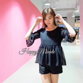 Feminine_Koncept เสื้อแขนกระดิ่ง ชายระบาย