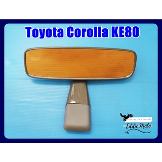 TOYOTA COROLLA KE80 REAR MIRROR "GREY" SET  // กระจกในเก๋ง กระจกมองหลัง สีเทา สินค้าคุณภาพดี