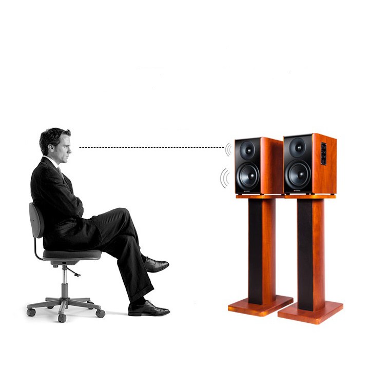 ขาตั้งลำโพงไม้ สูง 70 ซ.ม. 1 คู่