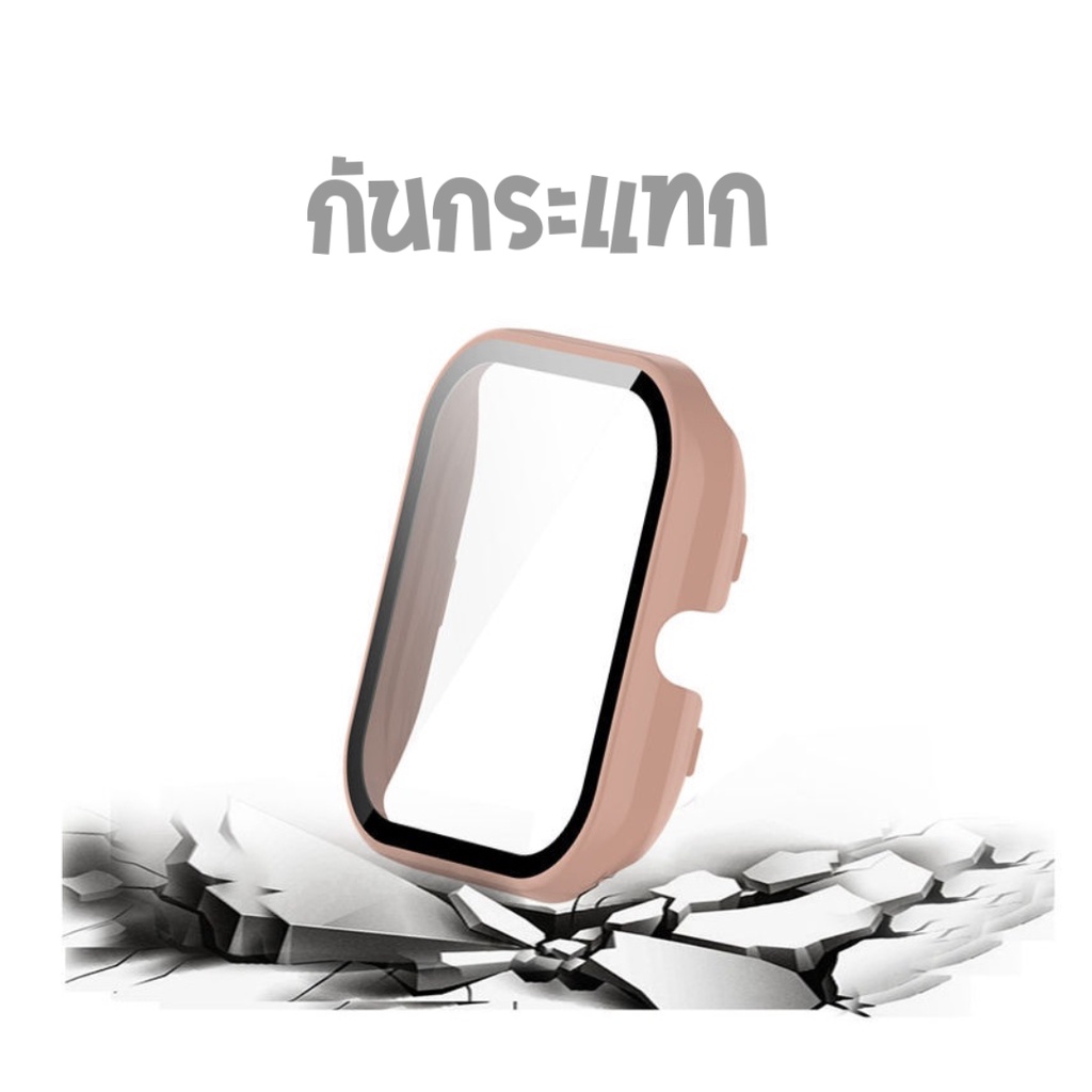 (24) เคสกันกระแทก Amazfit GTS 4 mini ตรงรุ่น แบบมีกระจกกันรอยในตัว - รูปที่ 2