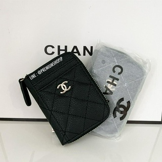 กระเป๋าสตางค์ CC Quilted Coin Card Wallet Zipper Counter VIP Gift แท้!! พร้อมส่งในไทยค่ะ