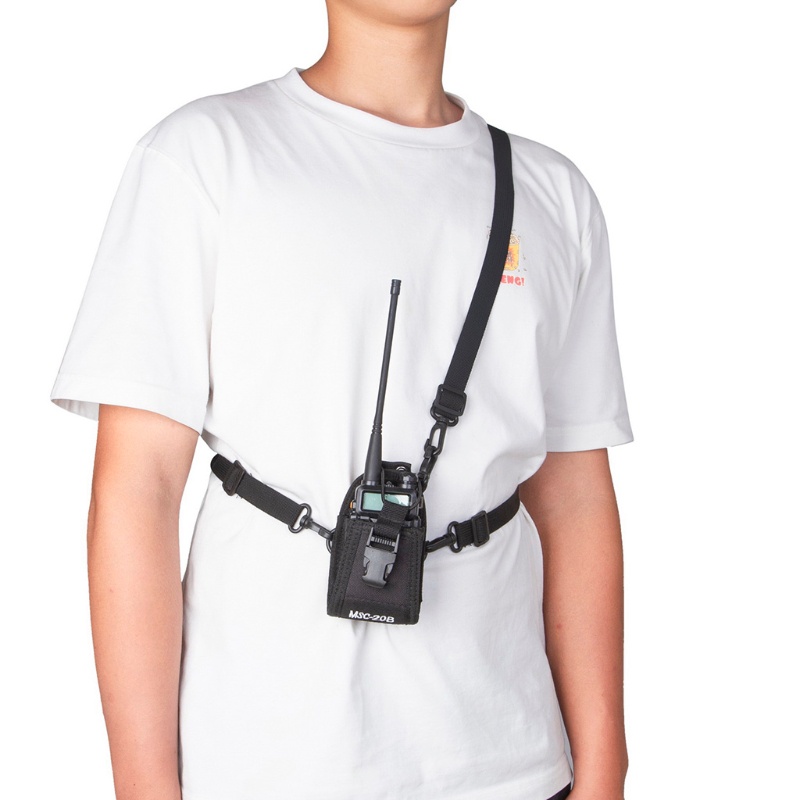 Cons MSC-20B แบบพกพาสองทางวิทยุไนลอนสําหรับสําหรับ Walkie UV-5R UV-82 UV9R Plus UV-888s ทนทาน