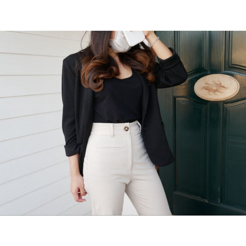 กางเกงรุ่น ​SCRUB TROUSERS​​ (Brownie)