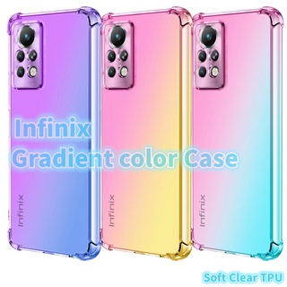 เคสโทรศัพท์มือถือ กันกระแทก ไล่โทนสี เปลี่ยนสีได้ สําหรับ Infinix Note 11 Pro 12 Zero X Neo HOT 11S NFC 5G