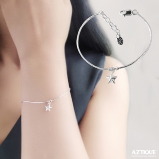 สร้อยข้อมือดาว เงินแท้ Silver Star Bracelet