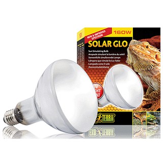 Exo Terra - Solar Glo 160W Sun Simulating Lamp 160W   หลอดจำลองแสงอาทิตย์ 160 วัต หลอดไฟสำหรับสัตว์เลี้ยง