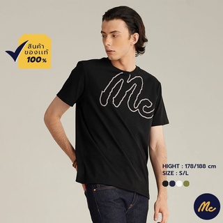 เสื้อยืด  Mc Jeans เสื้อยืดแขนสั้น เสื้อยืด คอกลม แขนสั้น มีให้เลือก 8 สี ผ้านุ่ม ใส่สบาย ใส่ได้ทั้งผู้ชายและผู้หญิง MTS