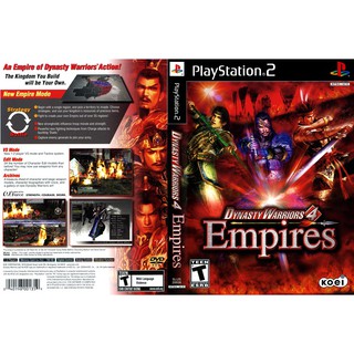 DYNASTY WARRIORS 4 EMPIRES [PS2 US : DVD5 1 Disc]