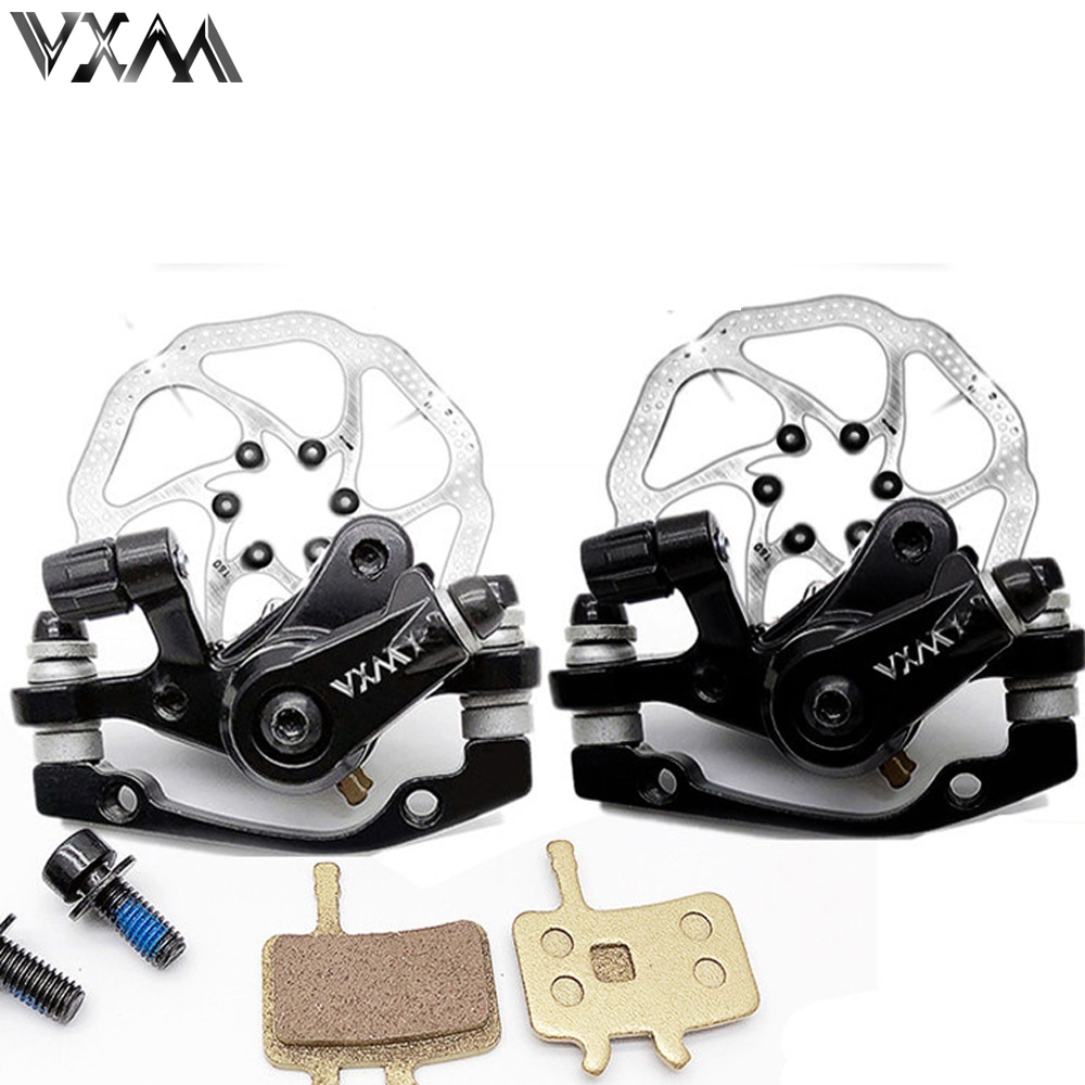 VXM Bicycle Brake Road/MTB Line Pulling Mechanical Disc Brake Set