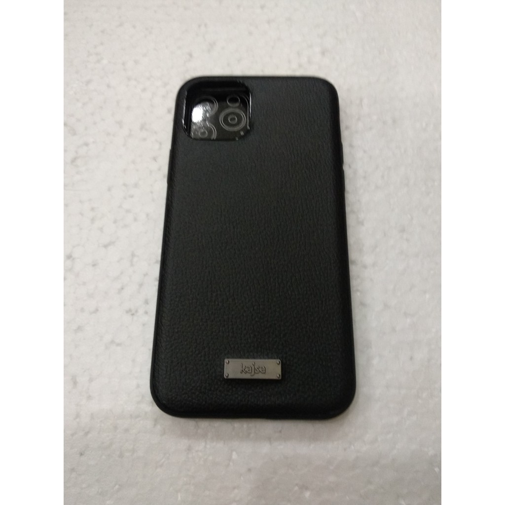 CASING Kajsa Luxe Collection เคสหนังแบบแข็งสําหรับ iPhone 11 Pro