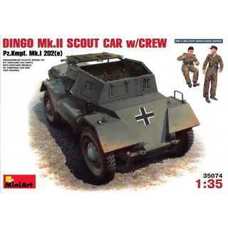 MiniArt 1/35 MI35074 DINGO MK.II SCOUT CAR W/CREW