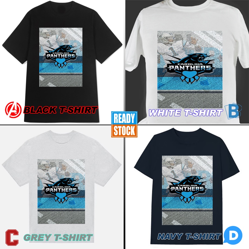 เสื้อยืด Carolina Panthers NFL