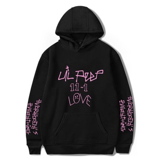 เสื้อกันหนาว มีฮู้ด พิมพ์ลาย Lil Peep Vogue Rap Lilpeep สําหรับผู้ชาย และผู้หญิง 2022 GT