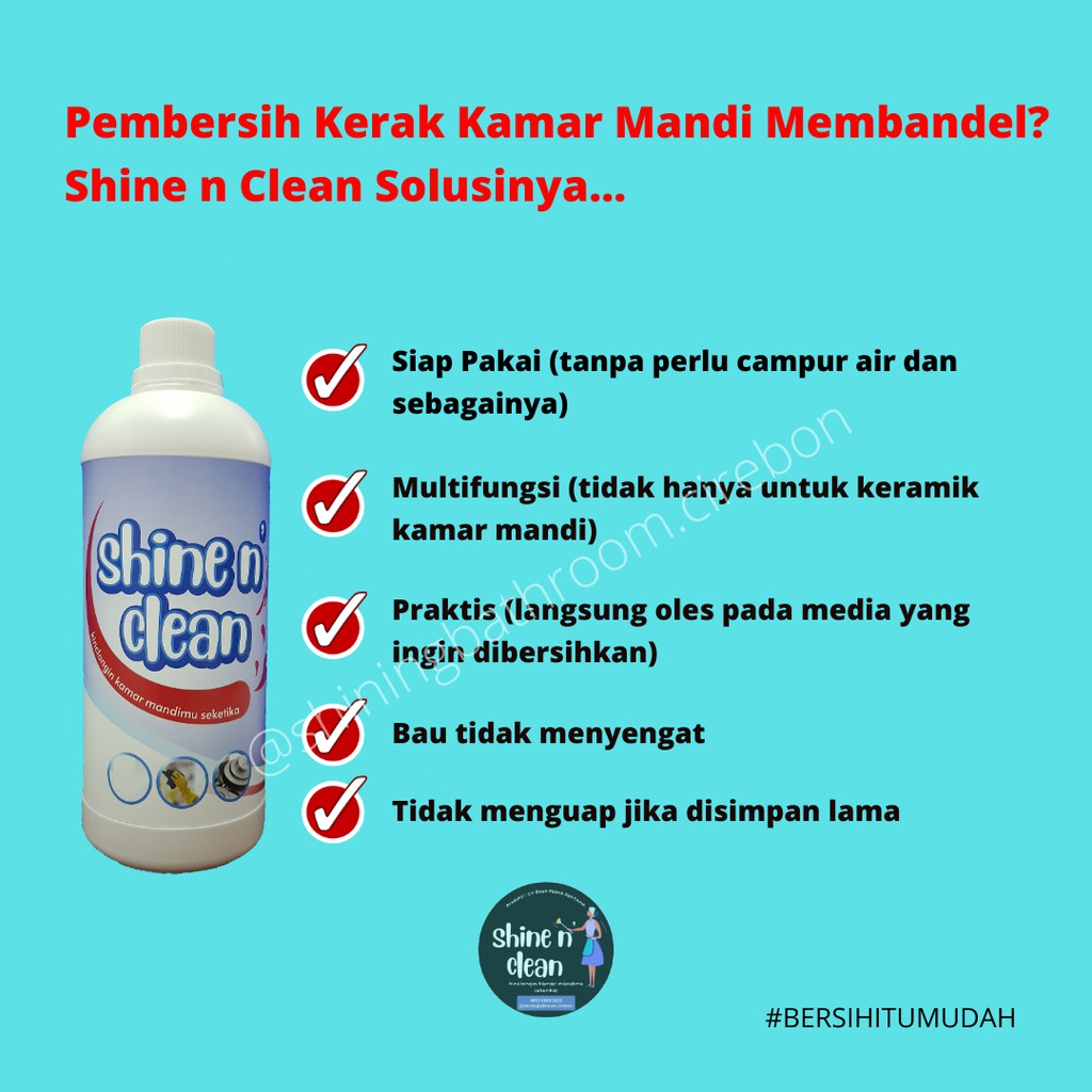 Shine n Clean อุปกรณ์ทําความสะอาดห้องน้ํา 3 - shiningbathroom.cirebon ...