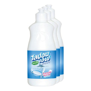 ✨ขายดี✨ ไลปอนเอฟ น้ำยาล้างจาน สูตรอนามัย 150 มล. x 6 ขวด Lipon F Dishwashing Liquid 150 ml x 6