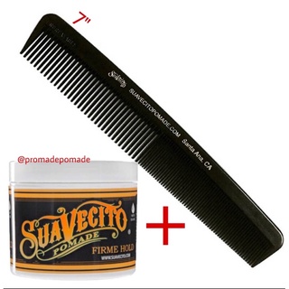 Suavecito  Firme Hold + หวีพกขนาด 7”