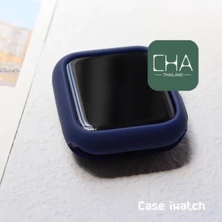 Case เคสด้าน smart watch สำหรับ Watch11 9 8 7 6 se 5 4 3 case 38/41/45/44mm เคสซิลิโคน เคสWatch 9 เคสสำหรับแอปเปิ้ลวอ