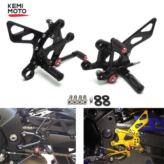 GSX-S1000 F Footrest Adjustable Rearset Rear Set CNC Aluminum For SUZUKI GSX-S1000 / F ABS 2015 2016 GSX-S1000Z For Kata