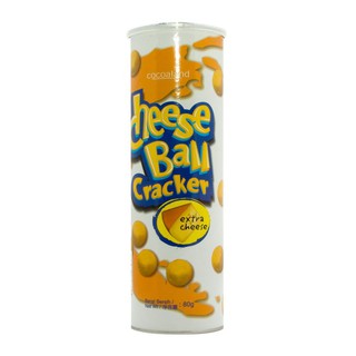 Cocoland Cheese Ball Cracker 80g โคโคแลนด์ชีสบอลแครกเกอร์ 80 กรัม