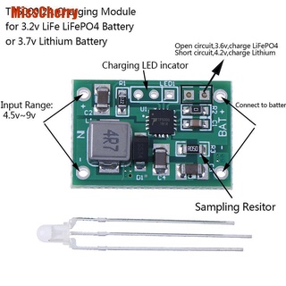 (Misscherry) โมดูลที่ชาร์จลิเธียมไอออน Tp5000 3.6V 4.2V Lifepo4